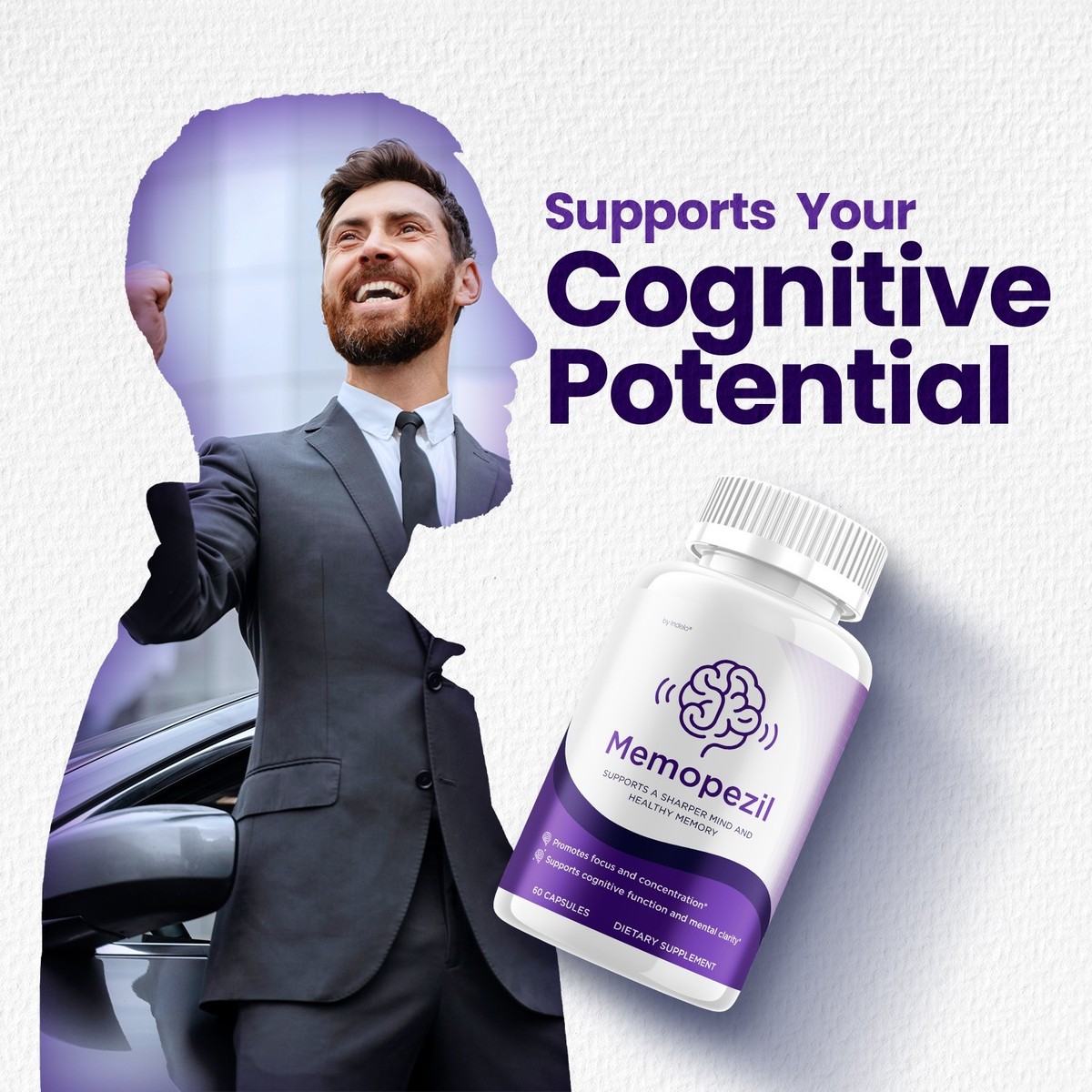 MemoPezil product highlighted